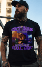 Streets Made Me Despicable But I Still Inherit My Money Wearing a Humorous Minion Themed Cotton T-shirt