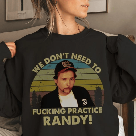 Wir brauchen verdammt nochmal nicht Randy-T-Shirt zu üben, modische Baumwolle, alle Farben, alle Größen, für Männer und Frauen. 